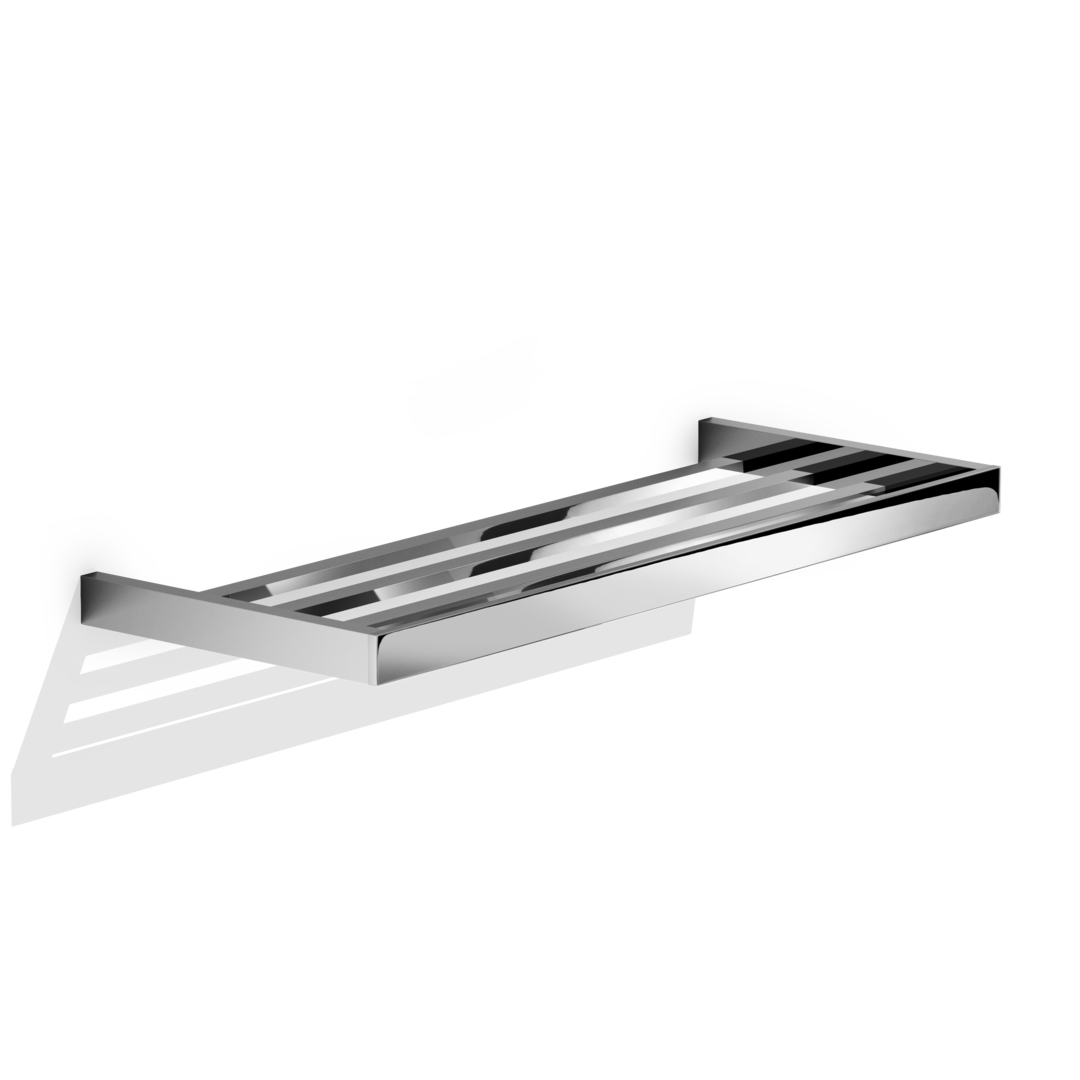 chrome towel rack