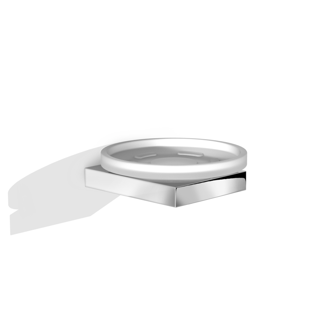 chrome soap dish