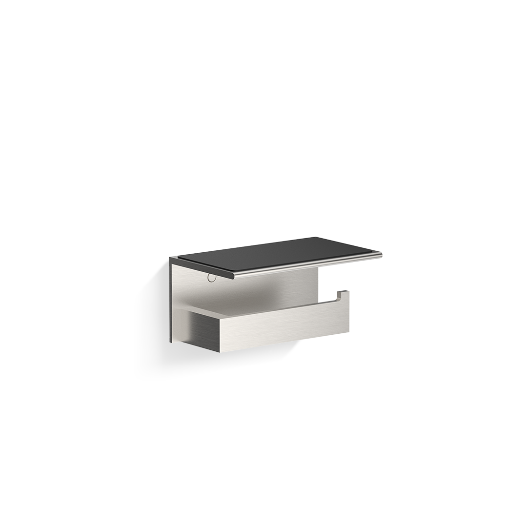 Decor Walther Contract Toilet Paper Holder with Smartphone / Wet Tissue-Shelf by Decor Walther