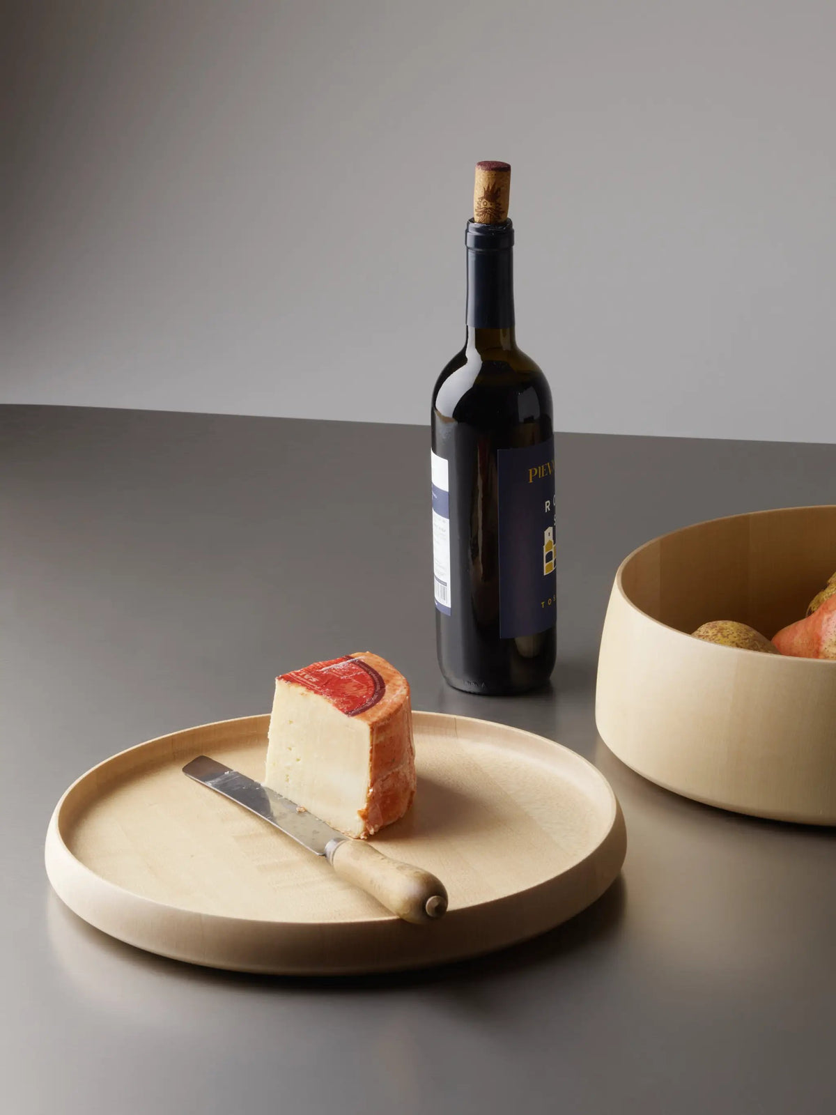 maple natural tray