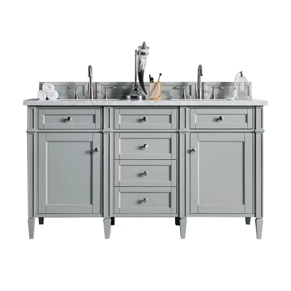 James Martin Brittany 60" Double Vanity Set - Urban Gray by James Martin Vanities