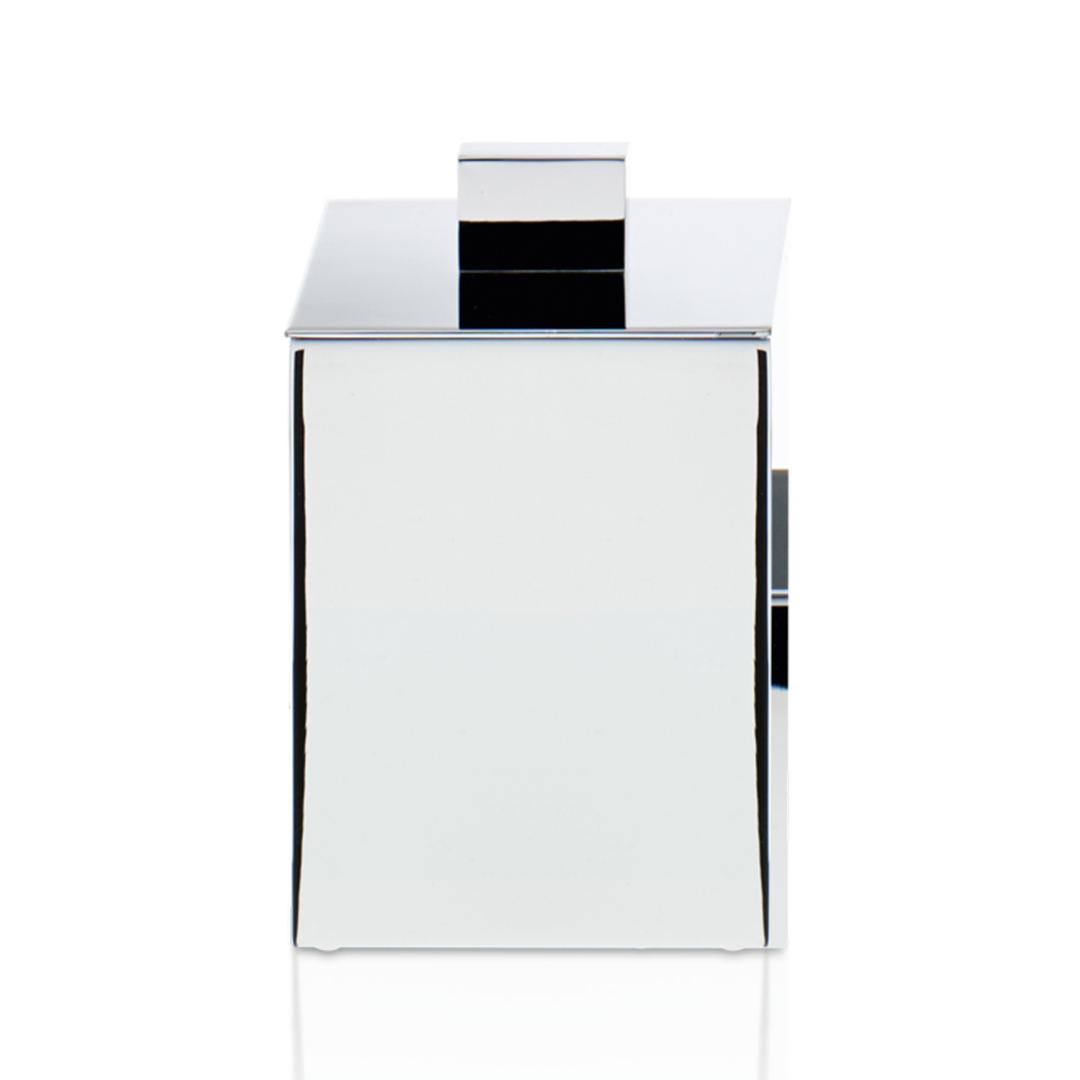 chrome multi-purpose box with lid