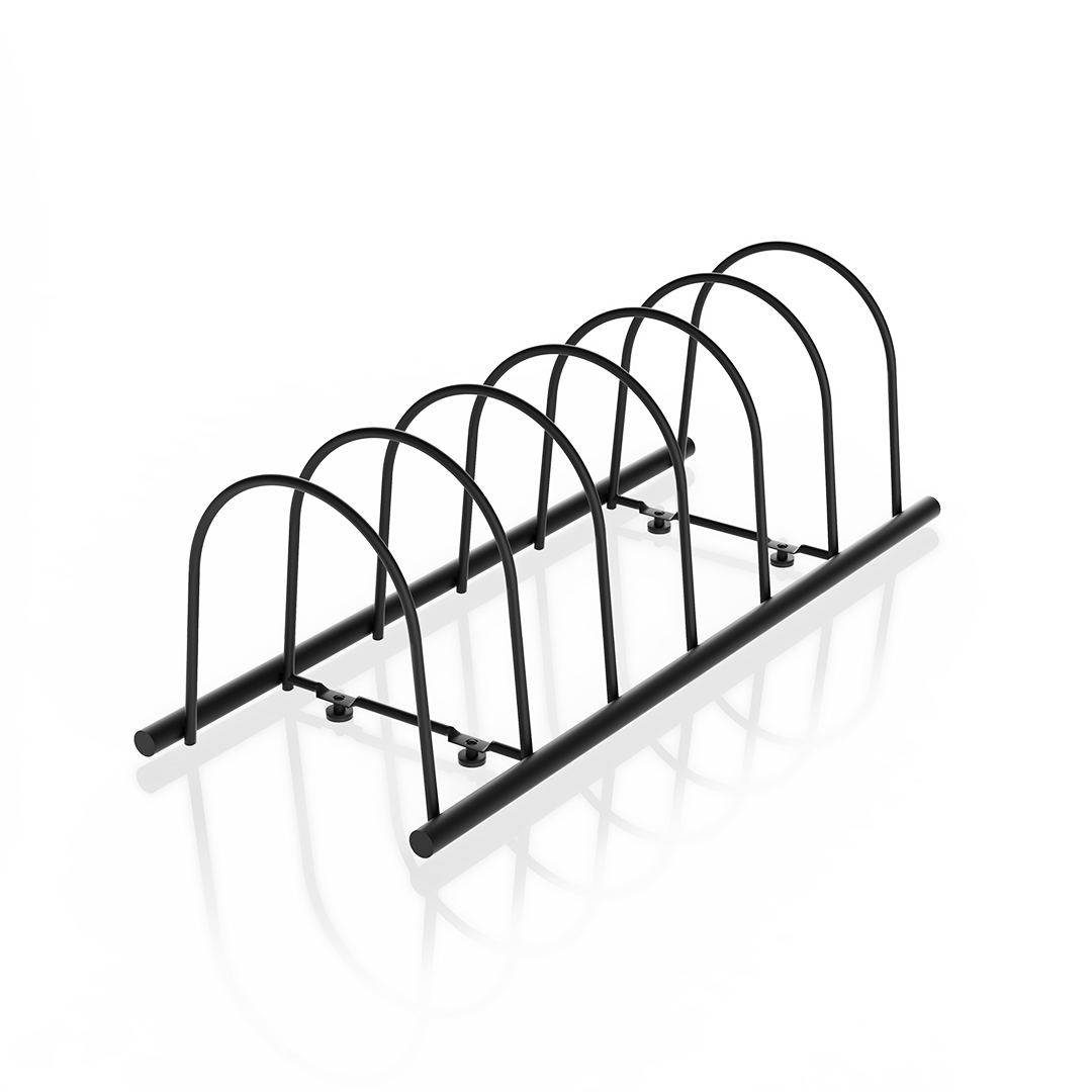 black matte basic holder for guest towels