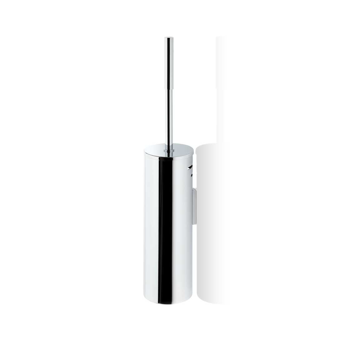 chrome 98 n toilet brush set with lid