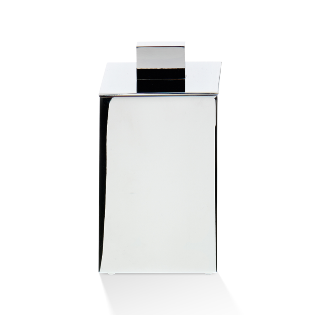 chrome multi-purpose box with lid