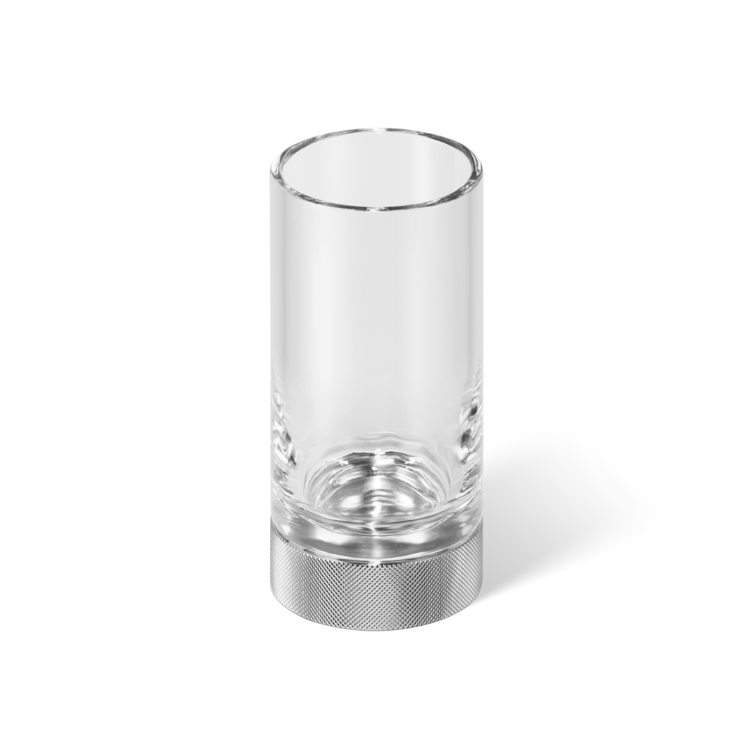 chrome tumbler made of kristall
