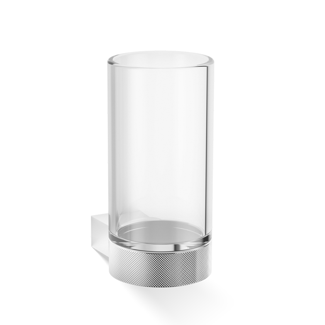 chrome tumbler made of kristall