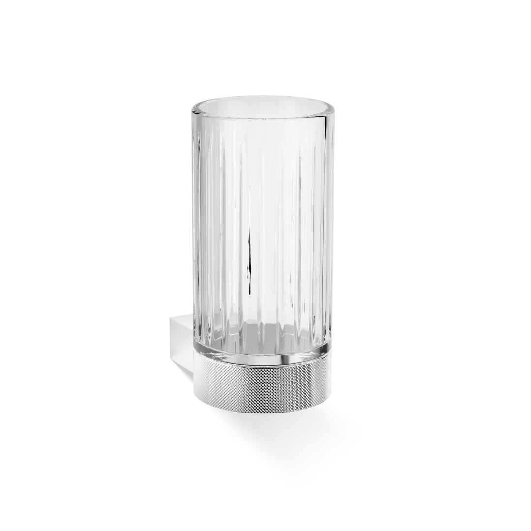 chrome tumbler made of kristall