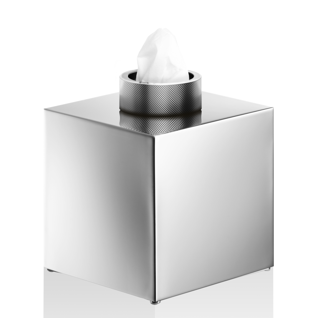 chrome tissue box