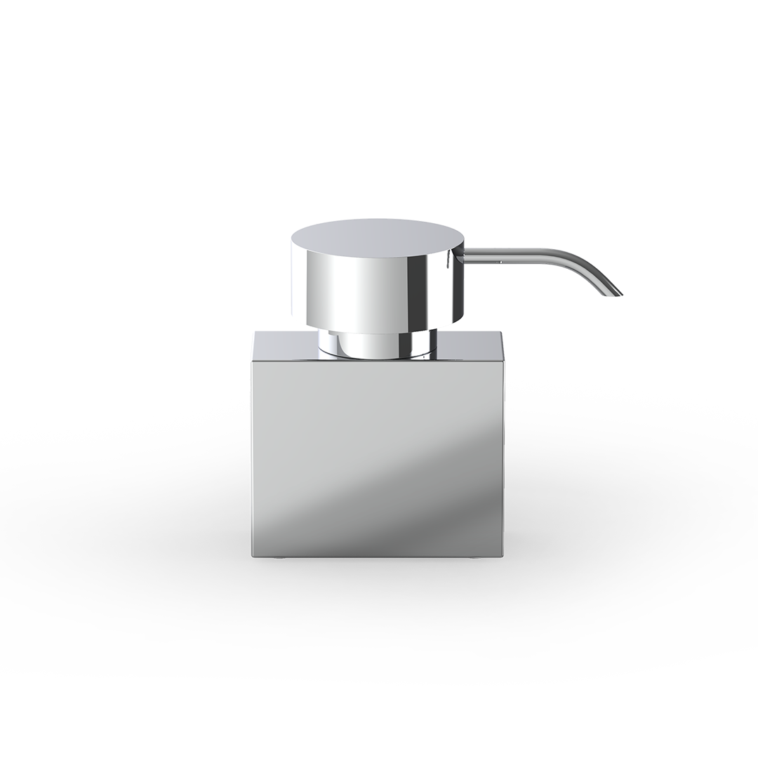 chrome soap dispenser