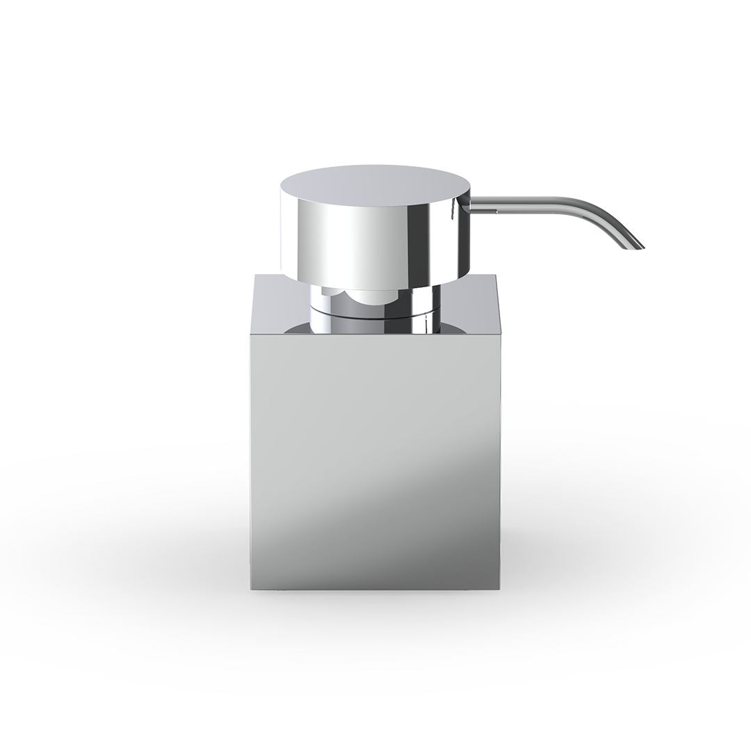 chrome soap dispenser