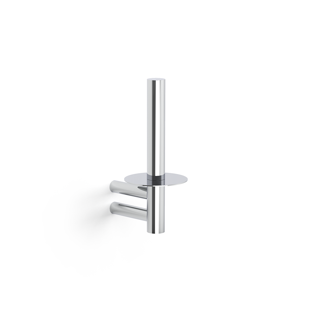chrome toilet paper holder