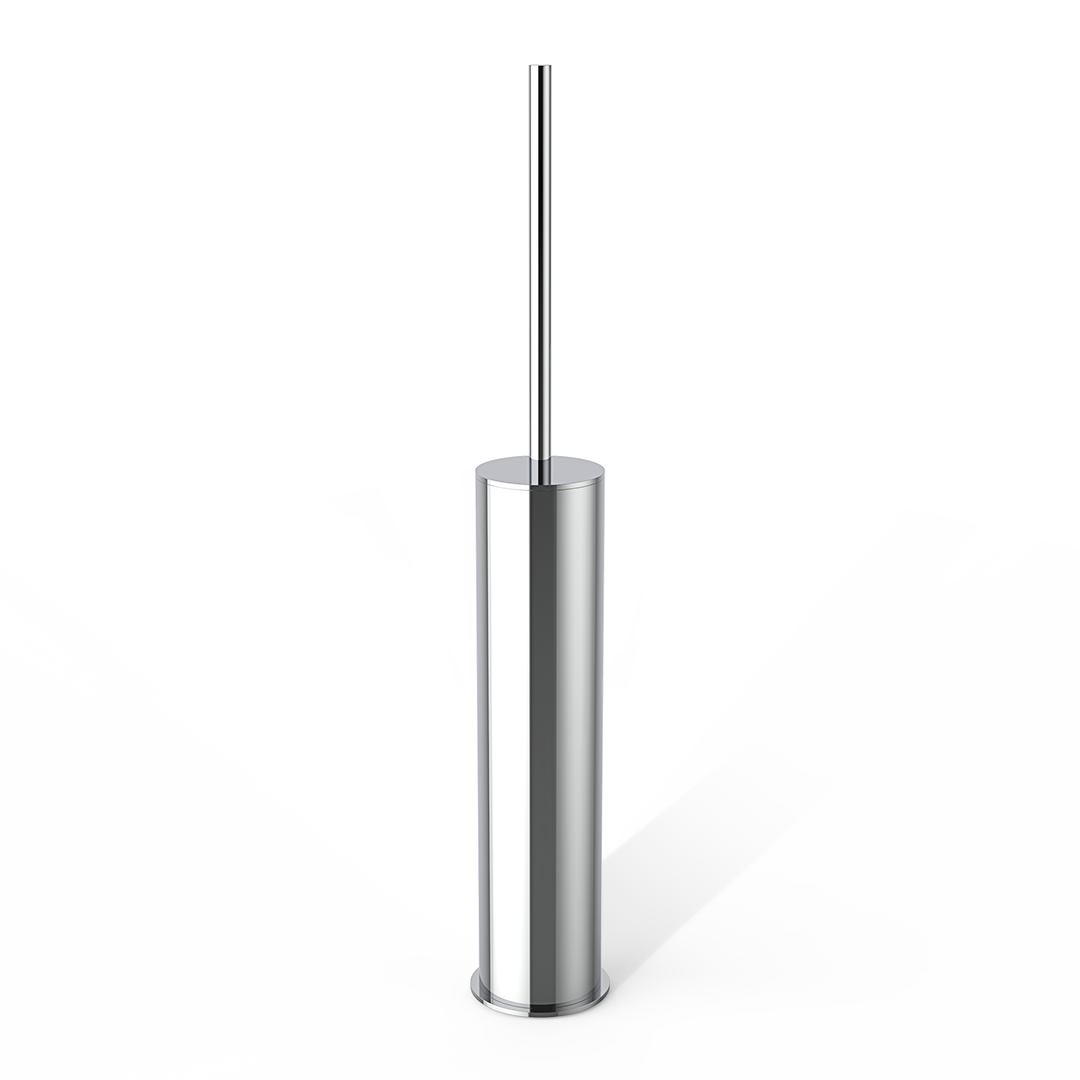 chrome toilet brush