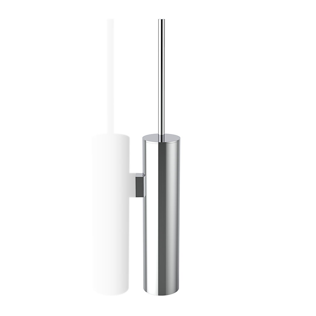 chrome brush set toilet brush