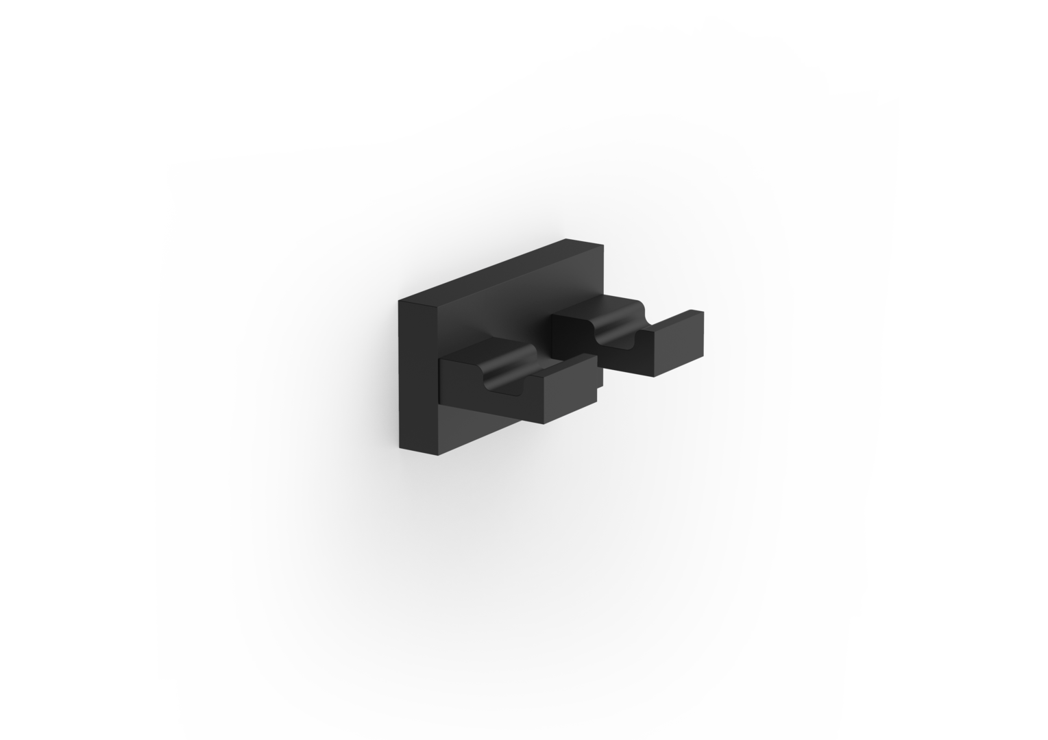 Decor Walther Contract Double Hook / Bracket for Shower Wiper by Decor Walther