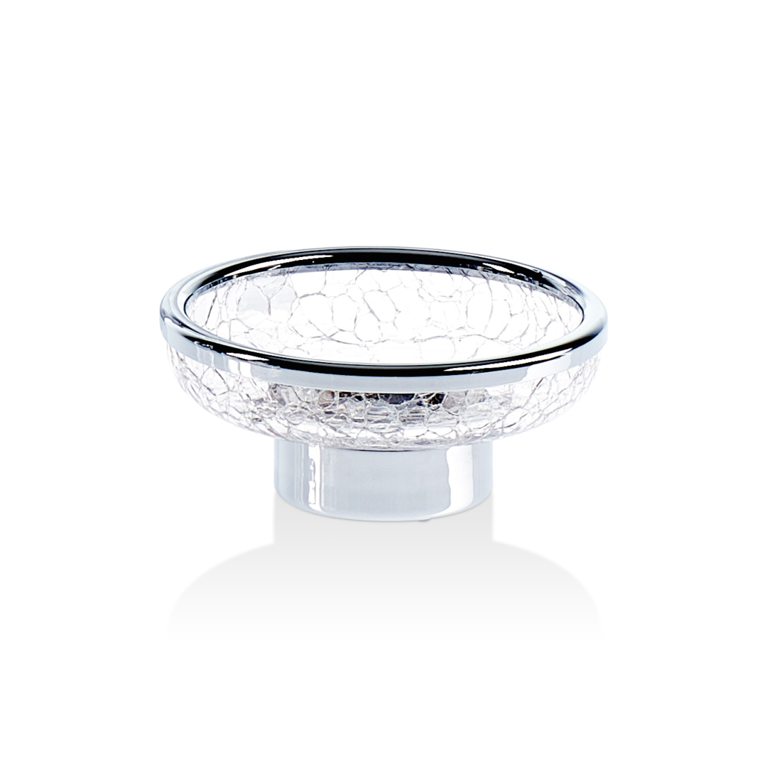 chrome soap dish