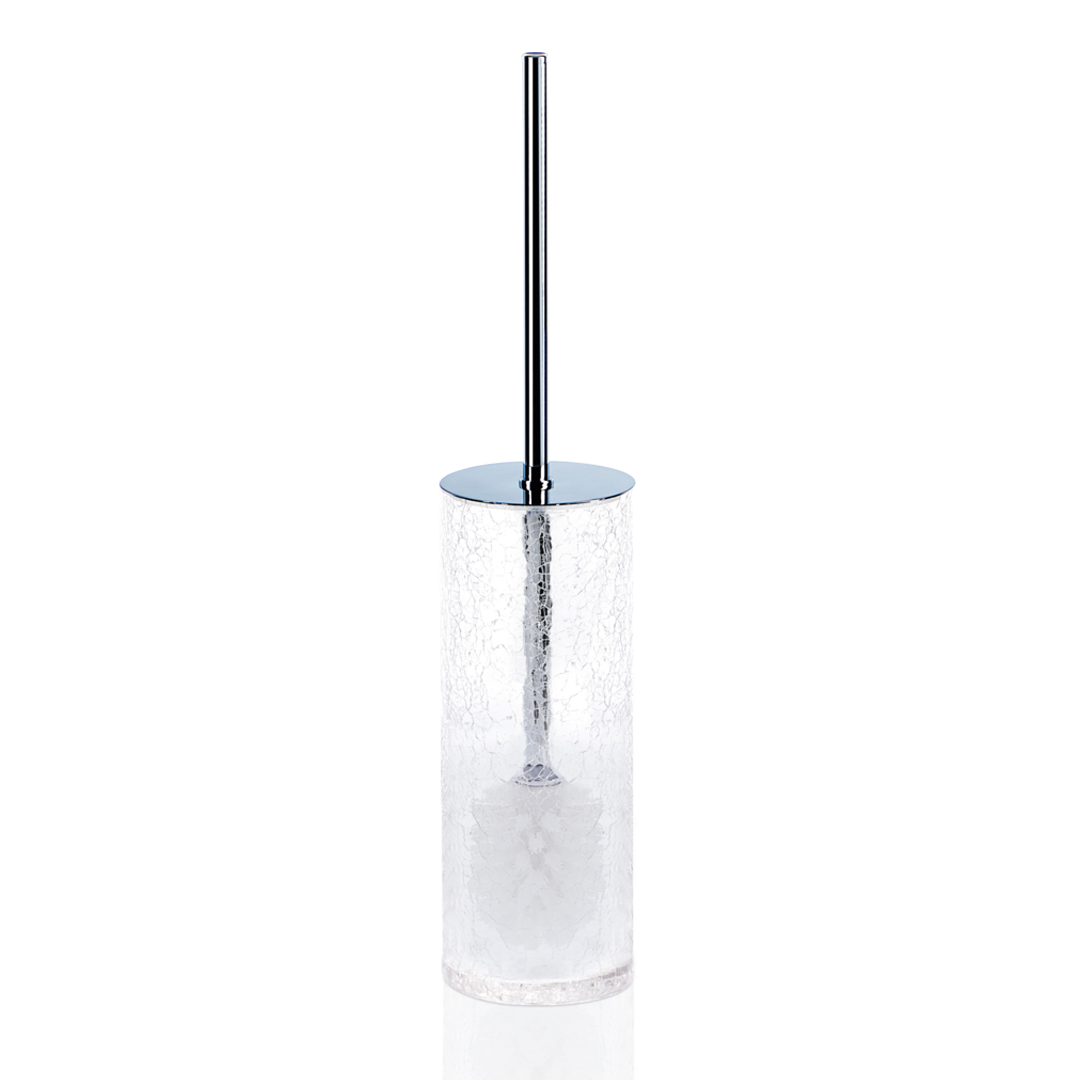 chrome toilet brush