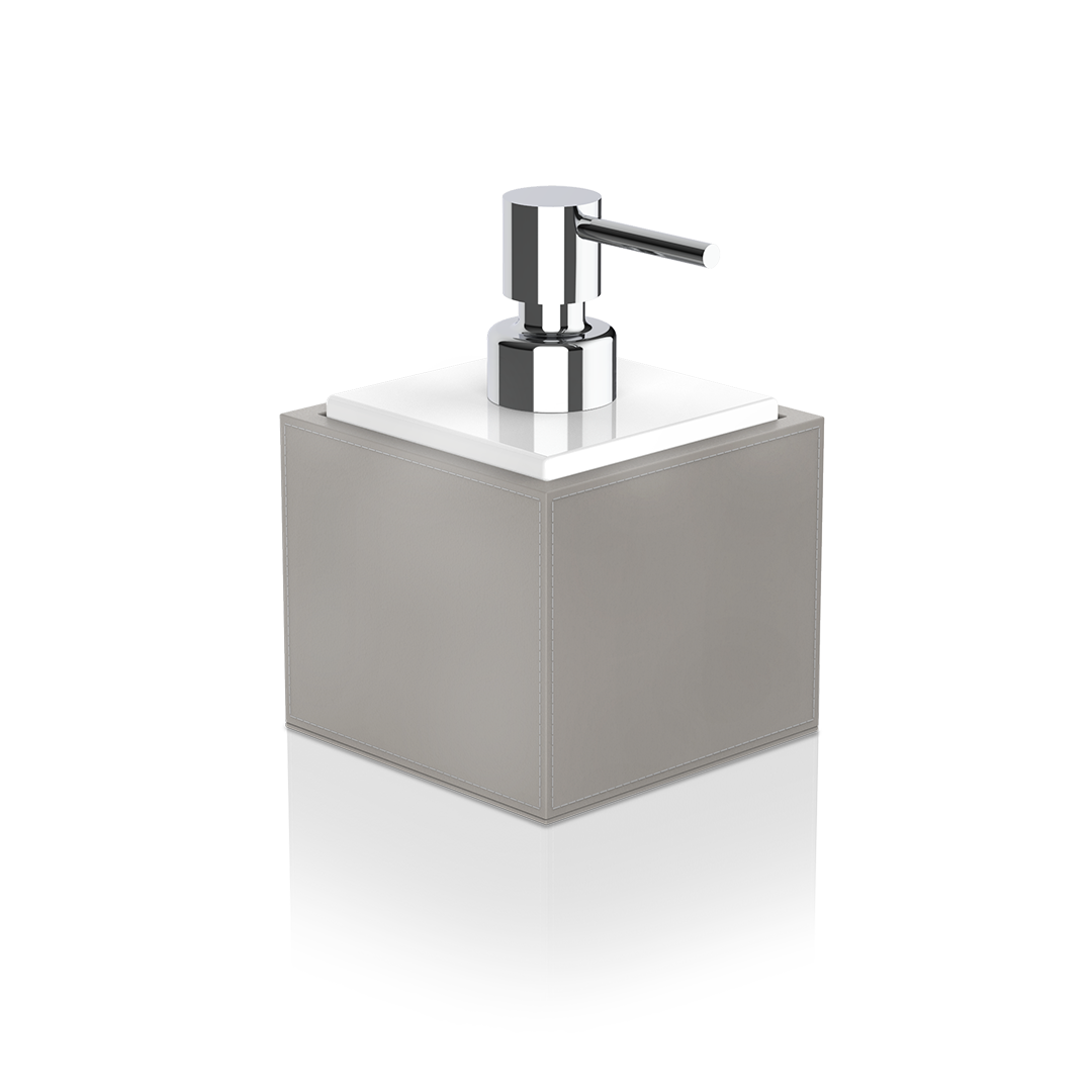 Decor Walther Brownie Soap Dispenser with Porcelain White and Pump by Decor Walther