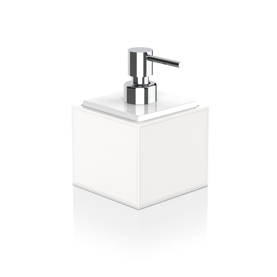Decor Walther Brownie Soap Dispenser with Porcelain White and Pump by Decor Walther