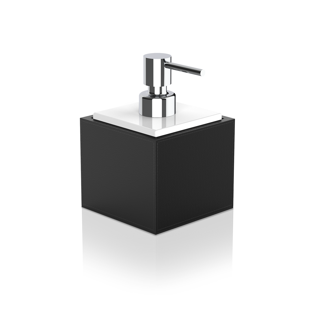 Decor Walther Brownie Soap Dispenser with Porcelain White and Pump by Decor Walther