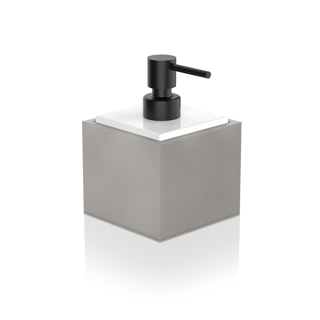 Decor Walther Brownie Soap Dispenser with Porcelain White and Pump by Decor Walther