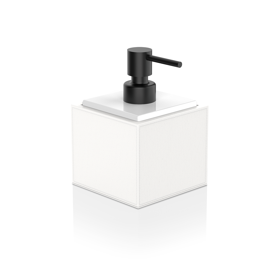 Decor Walther Brownie Soap Dispenser with Porcelain White and Pump