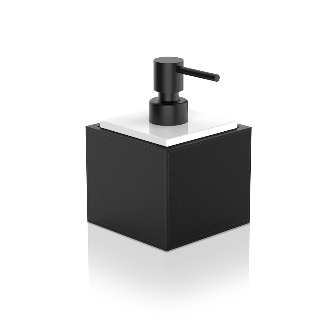 Decor Walther Brownie Soap Dispenser with Porcelain White and Pump by Decor Walther
