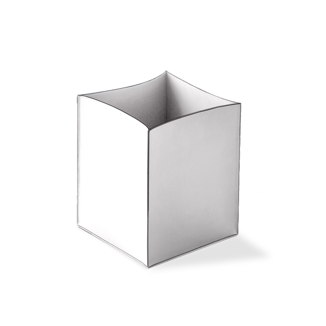 snow white paper bin without cover
