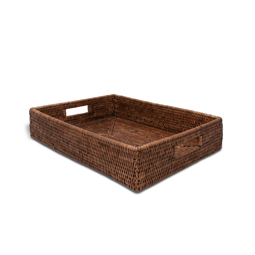 rattan light tray