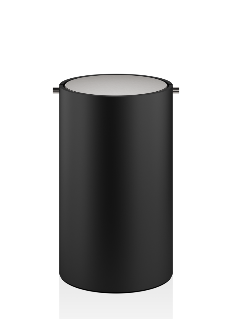 Decor Walther Stone Paper Bin with Revolving Cover by Decor Walther