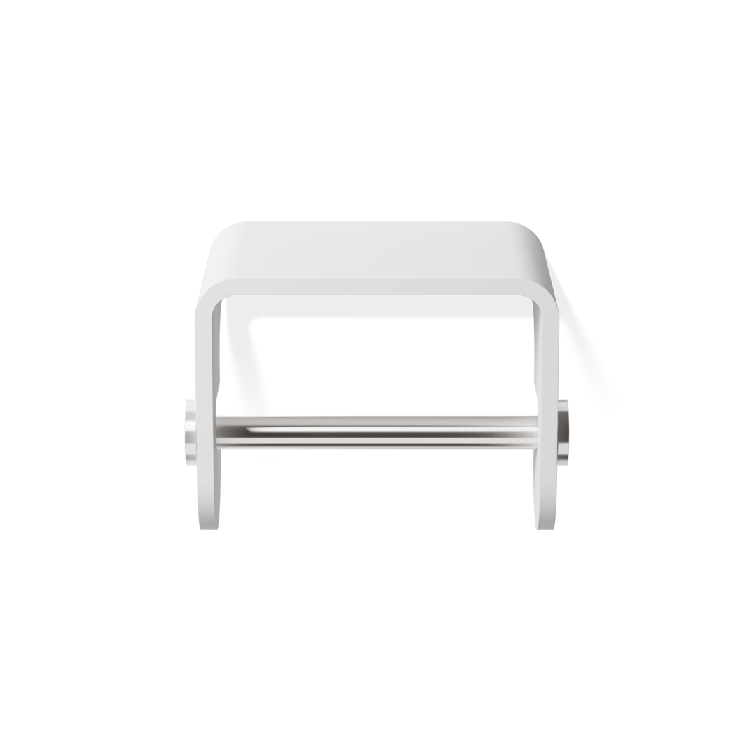 Decor Walther Stone Toilet Paper Holder with Wet Tissue Shelf