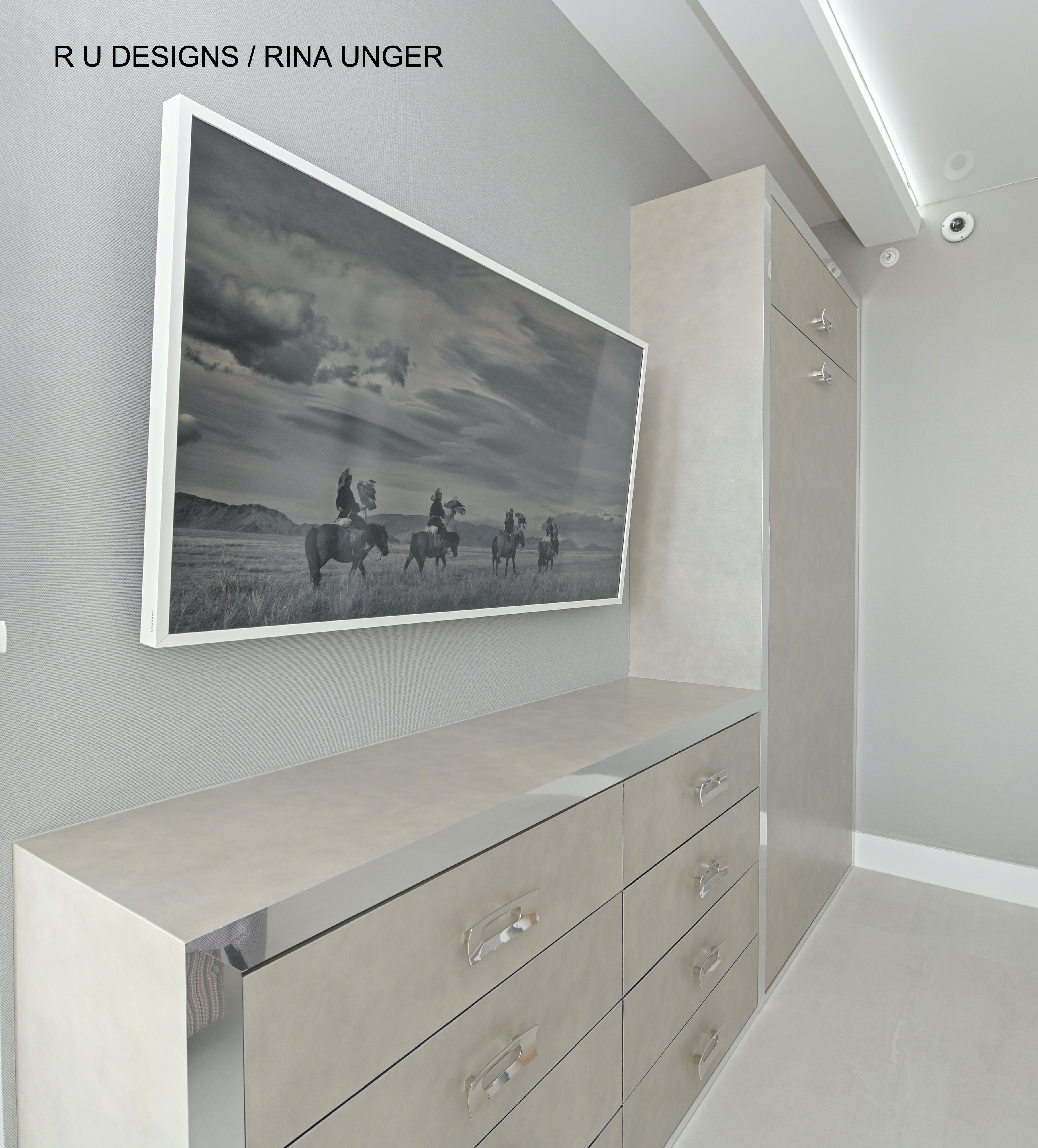 polished nickel pull