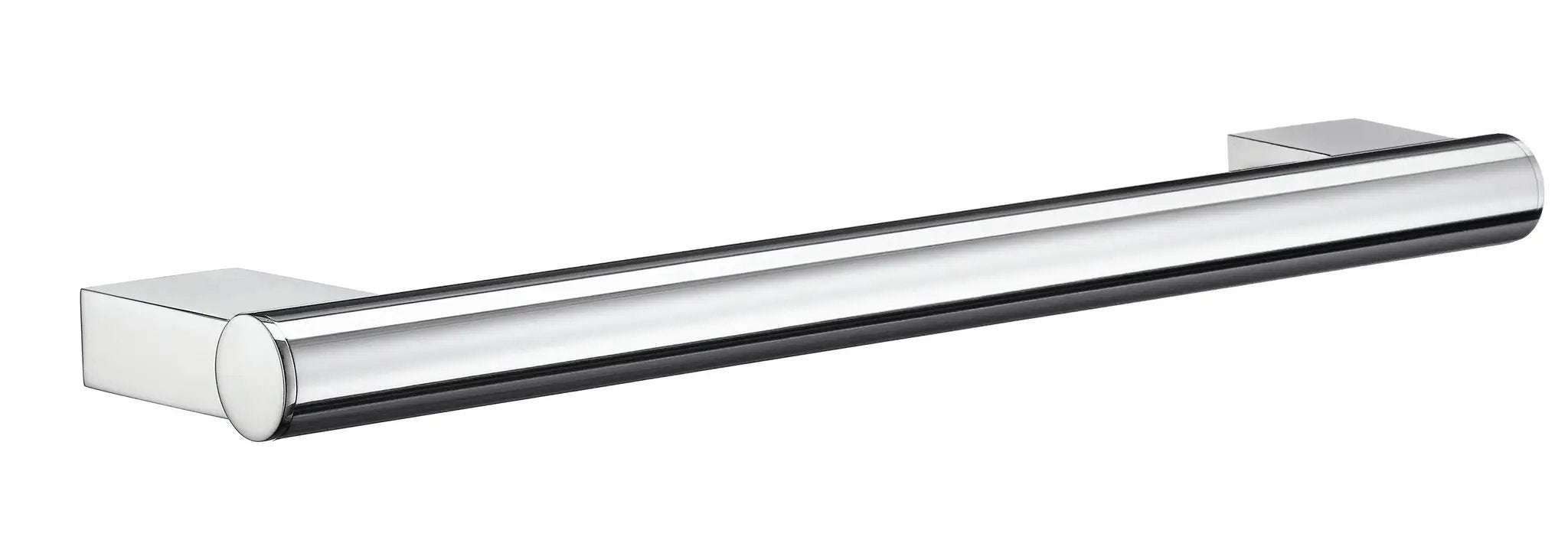 chromed stainless steel grab bar