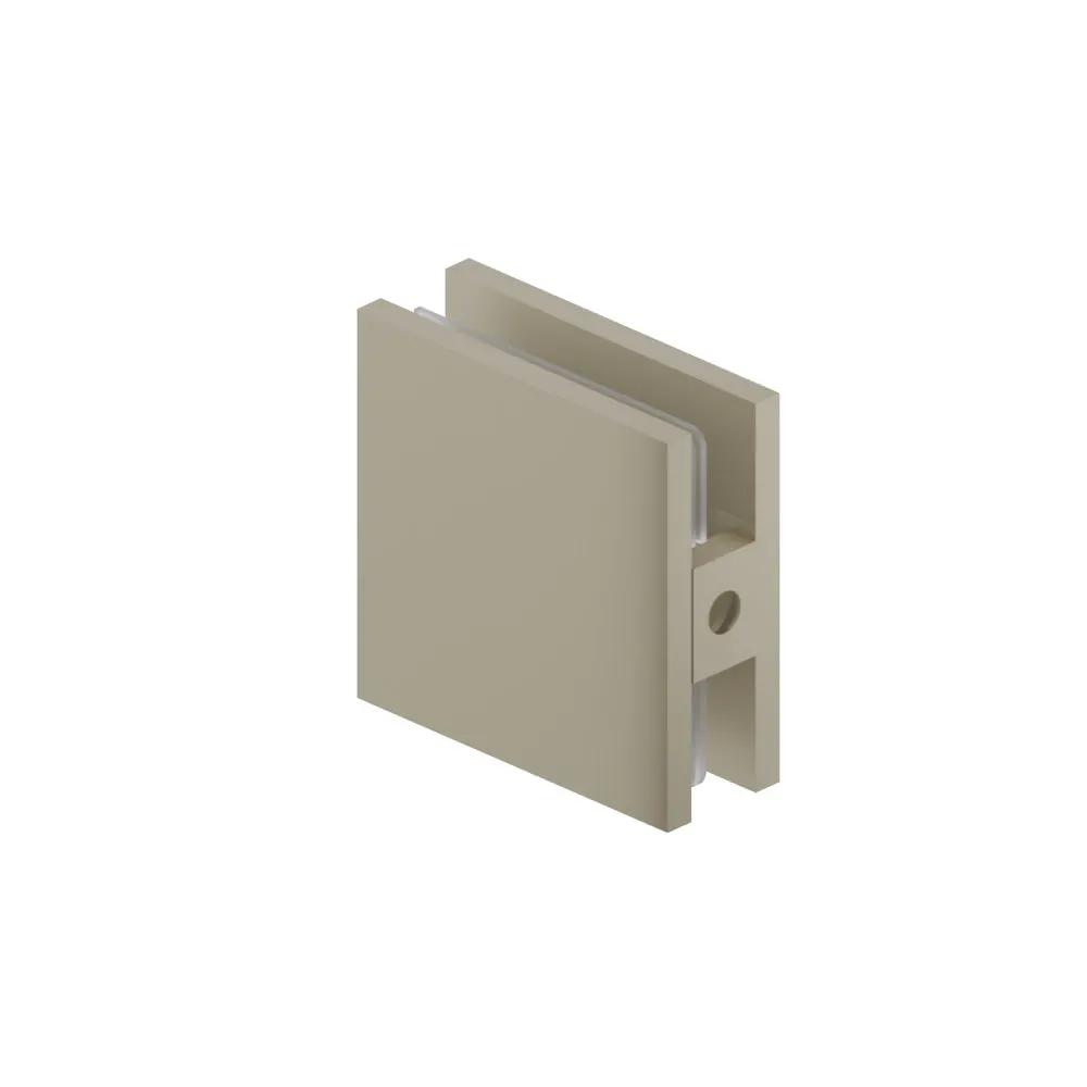 Flusso Hole In Glass Center Mount Glass Clamp by Flusso