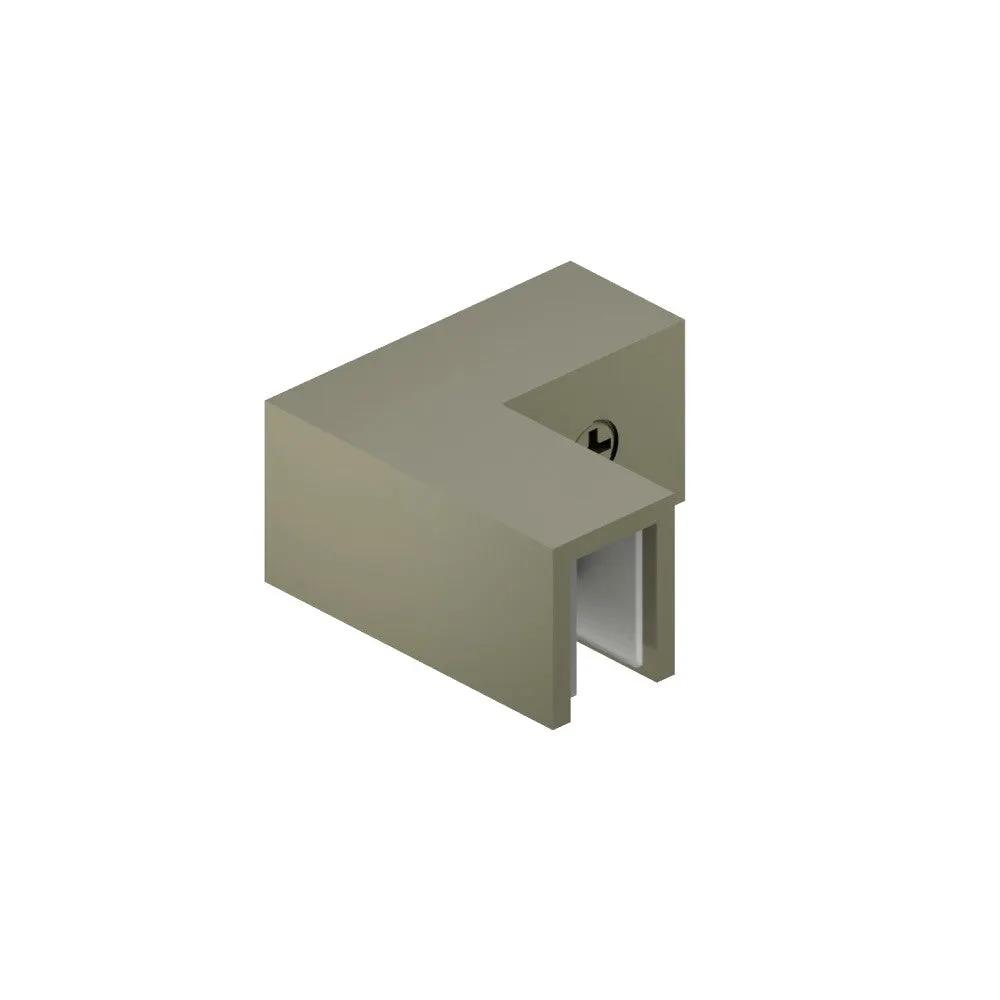 Flusso 90 Degree Glass to Glass Sleeve Over Clamp by Flusso