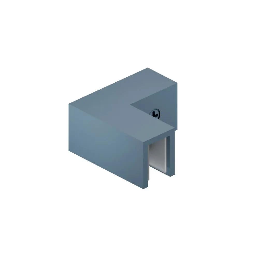 Flusso 90 Degree Glass to Glass Sleeve Over Clamp by Flusso