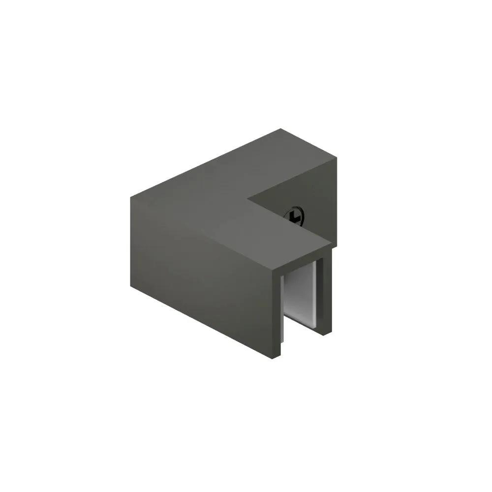Flusso 90 Degree Glass to Glass Sleeve Over Clamp by Flusso