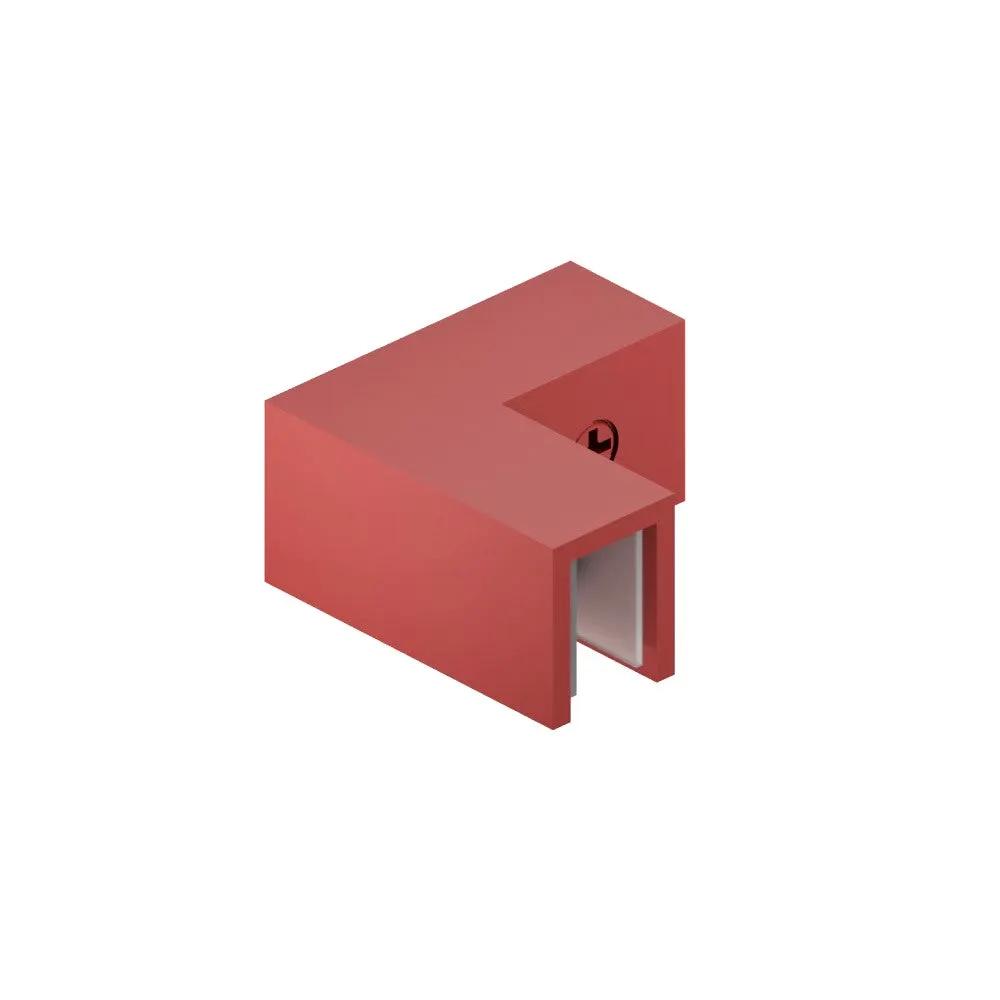 Flusso 90 Degree Glass to Glass Sleeve Over Clamp by Flusso