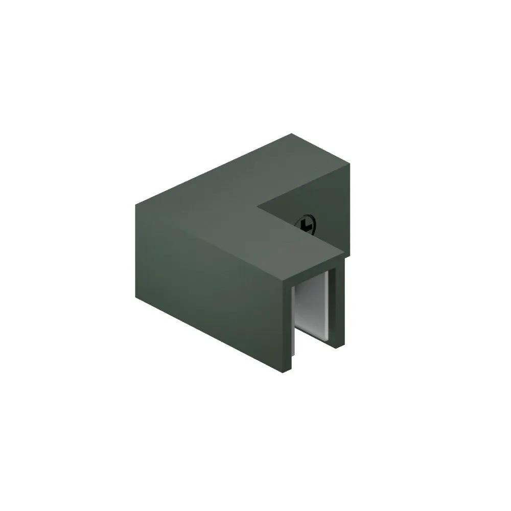 Flusso 90 Degree Glass to Glass Sleeve Over Clamp by Flusso