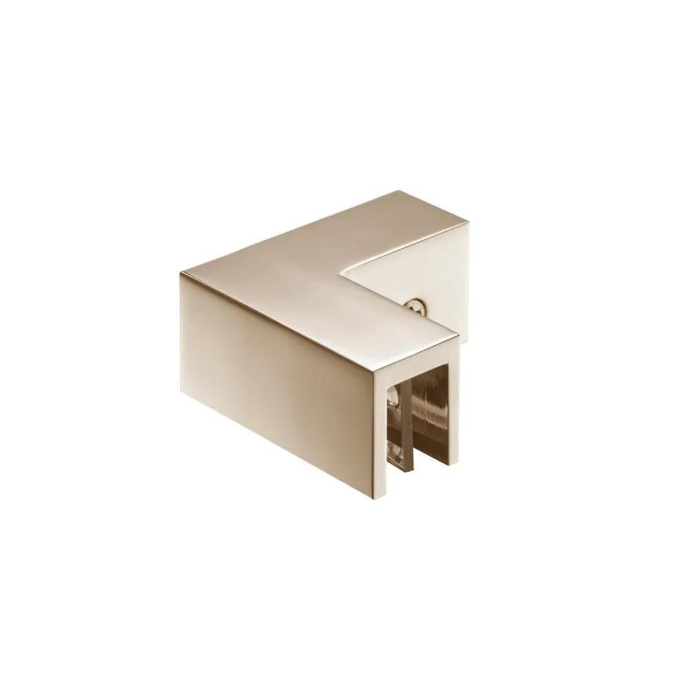 Flusso 90 Degree Glass to Glass Sleeve Over Clamp by Flusso