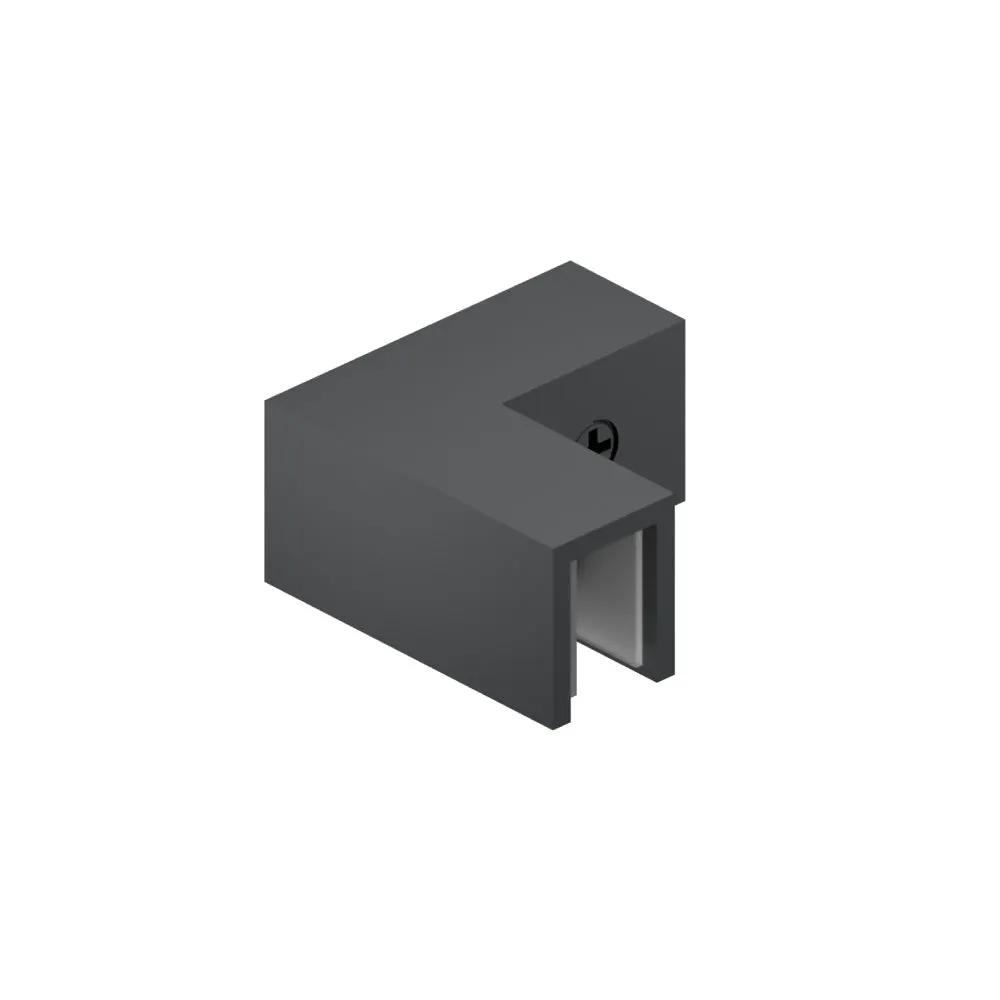 Flusso 90 Degree Glass to Glass Sleeve Over Clamp by Flusso