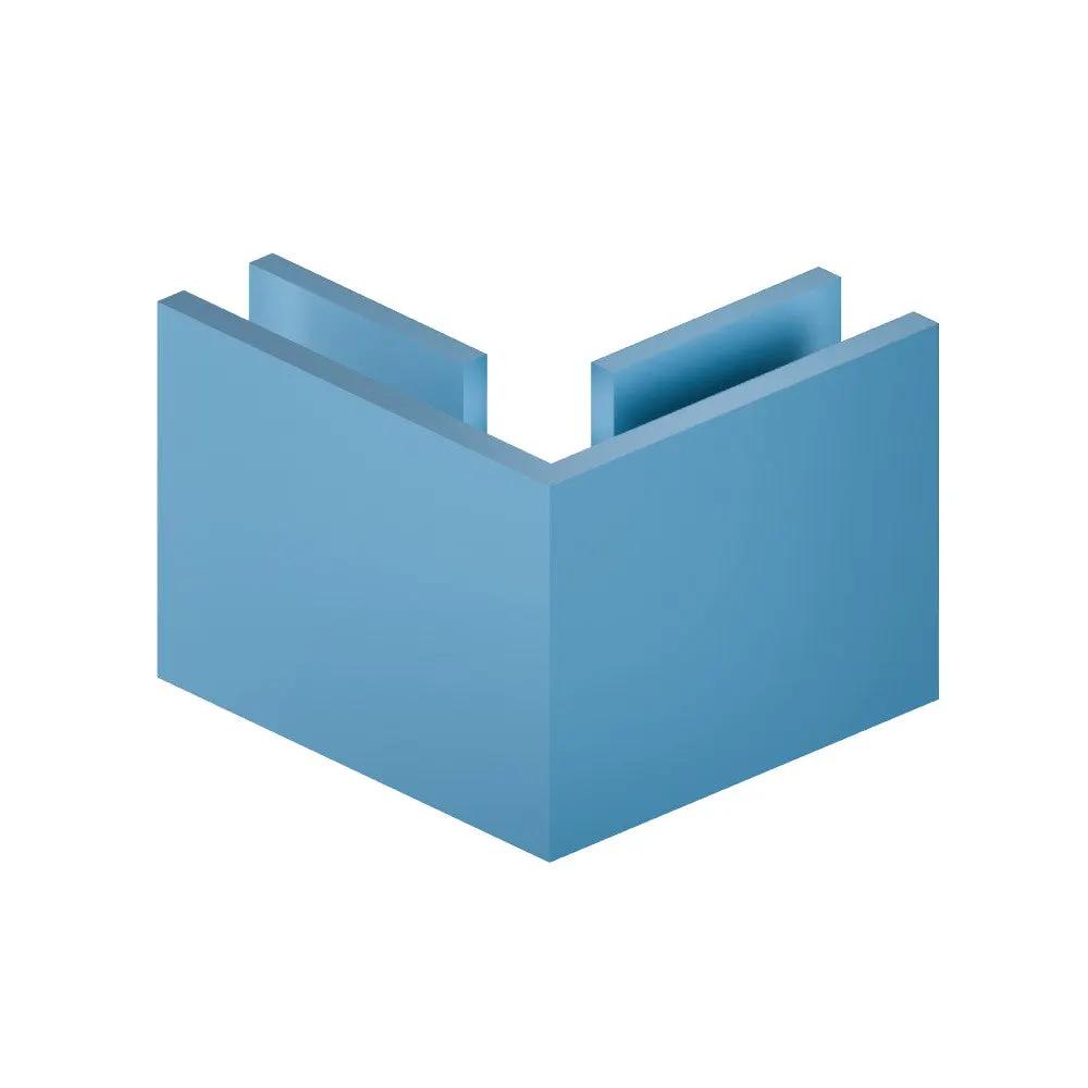 Flusso 90 Degrees Glass to Glass Fixed Clamp by Flusso