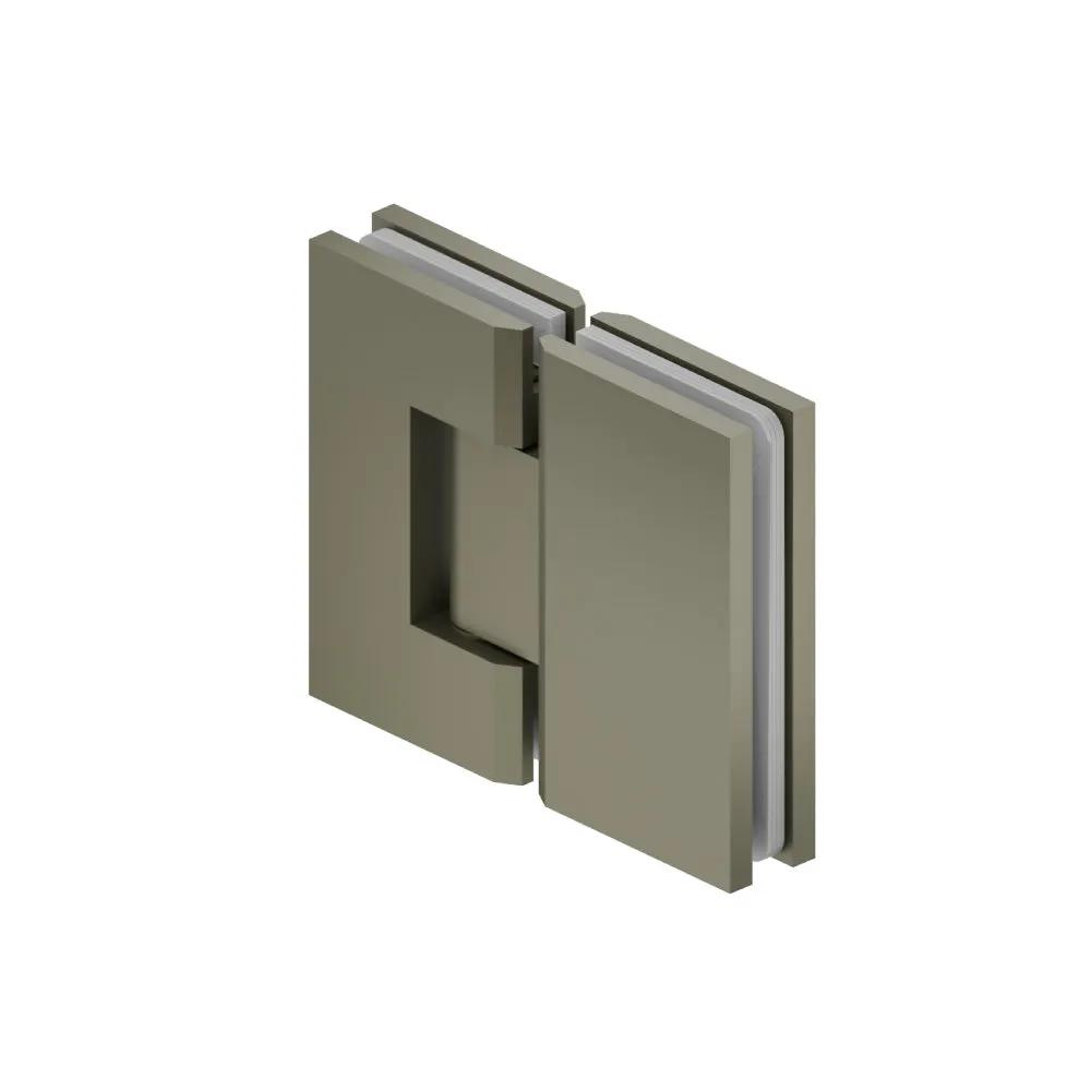Flusso 180 Degrees Glass to Glass Heavy Duty Shower Door Hinge by Flusso