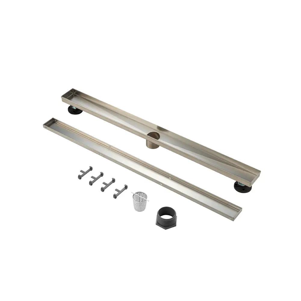 Flusso 32" Tile Insert Linear Drain with 2" Outlet by Flusso