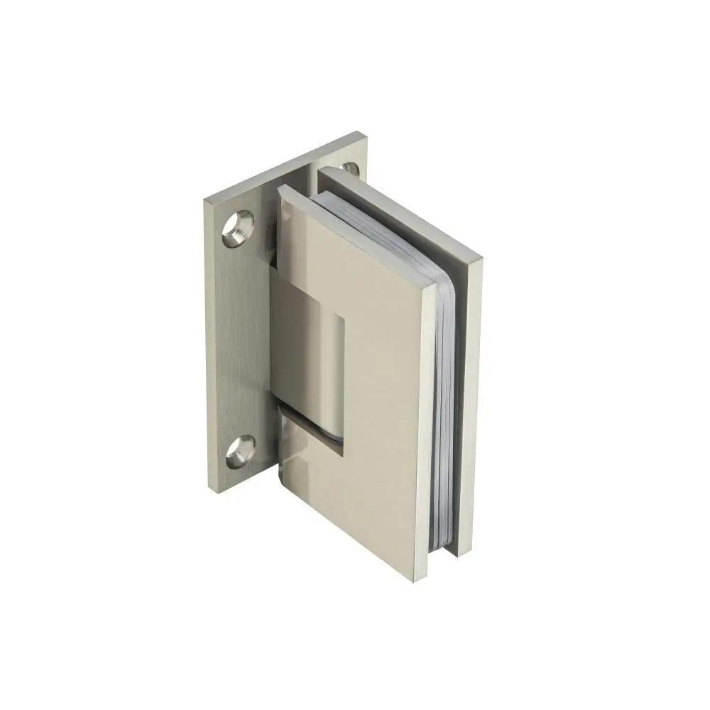 Flusso Wall to Glass Self Centering Shower Door Hinge by Flusso