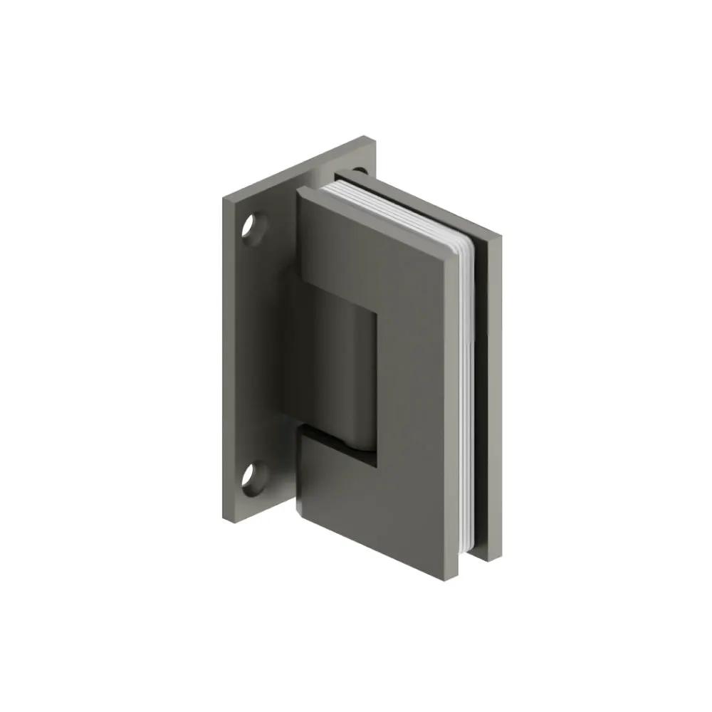 Flusso Wall to Glass Self Centering Shower Door Hinge by Flusso