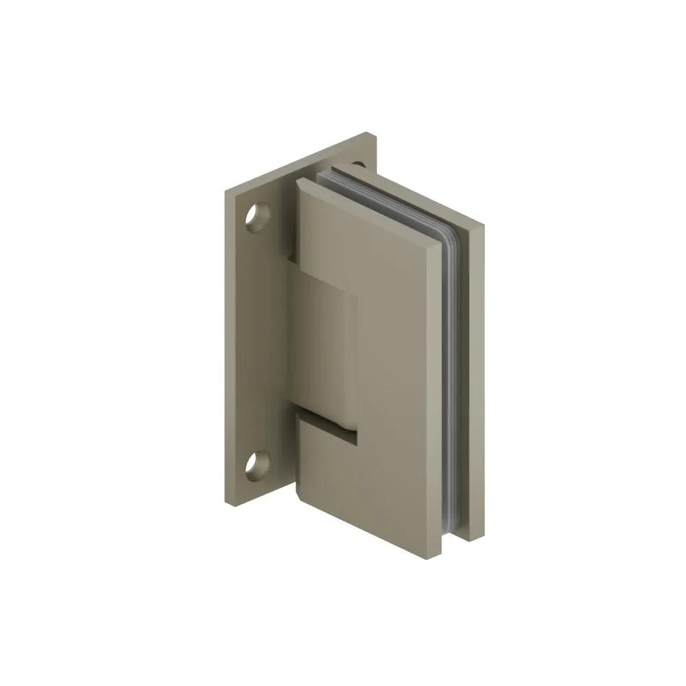 Flusso Wall to Glass Heavy Duty Self Centering Shower Door Hinge by Flusso