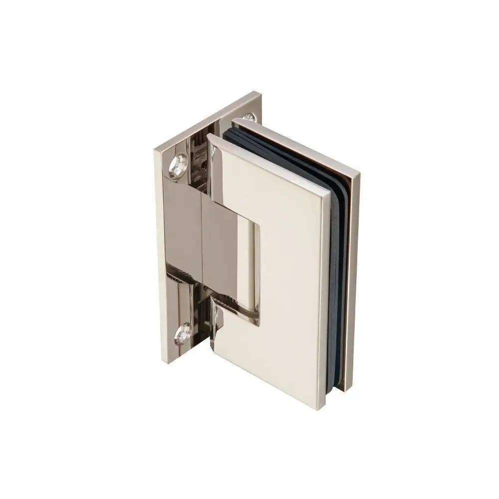 Flusso Wall to Glass Heavy Duty Self Centering Shower Door Hinge by Flusso