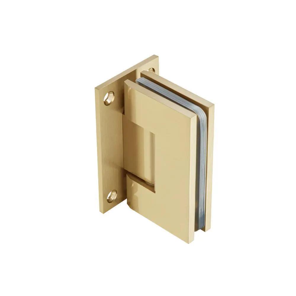 Flusso Wall to Glass Heavy Duty Self Centering Shower Door Hinge by Flusso