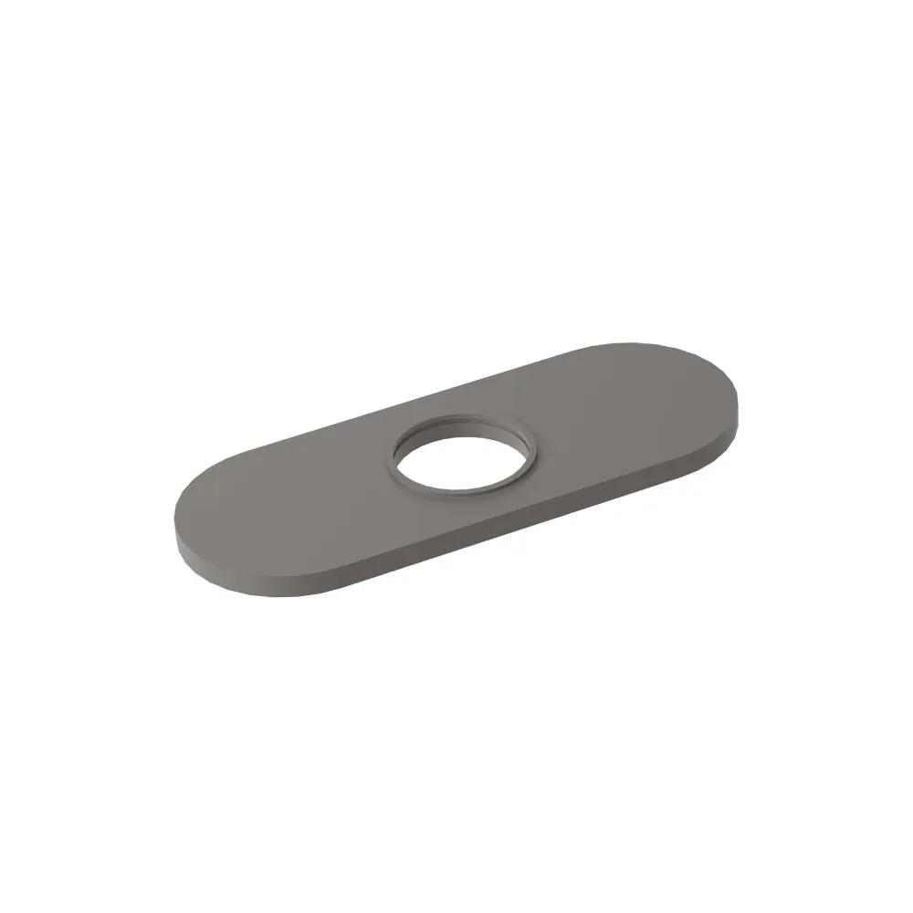 Flusso Serie 100 Base Plate - 4" Centerset to Single-Hole Faucet Conversion by Flusso